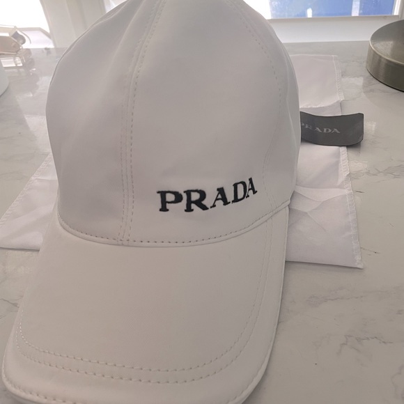 Prada Other - White Prada hat
